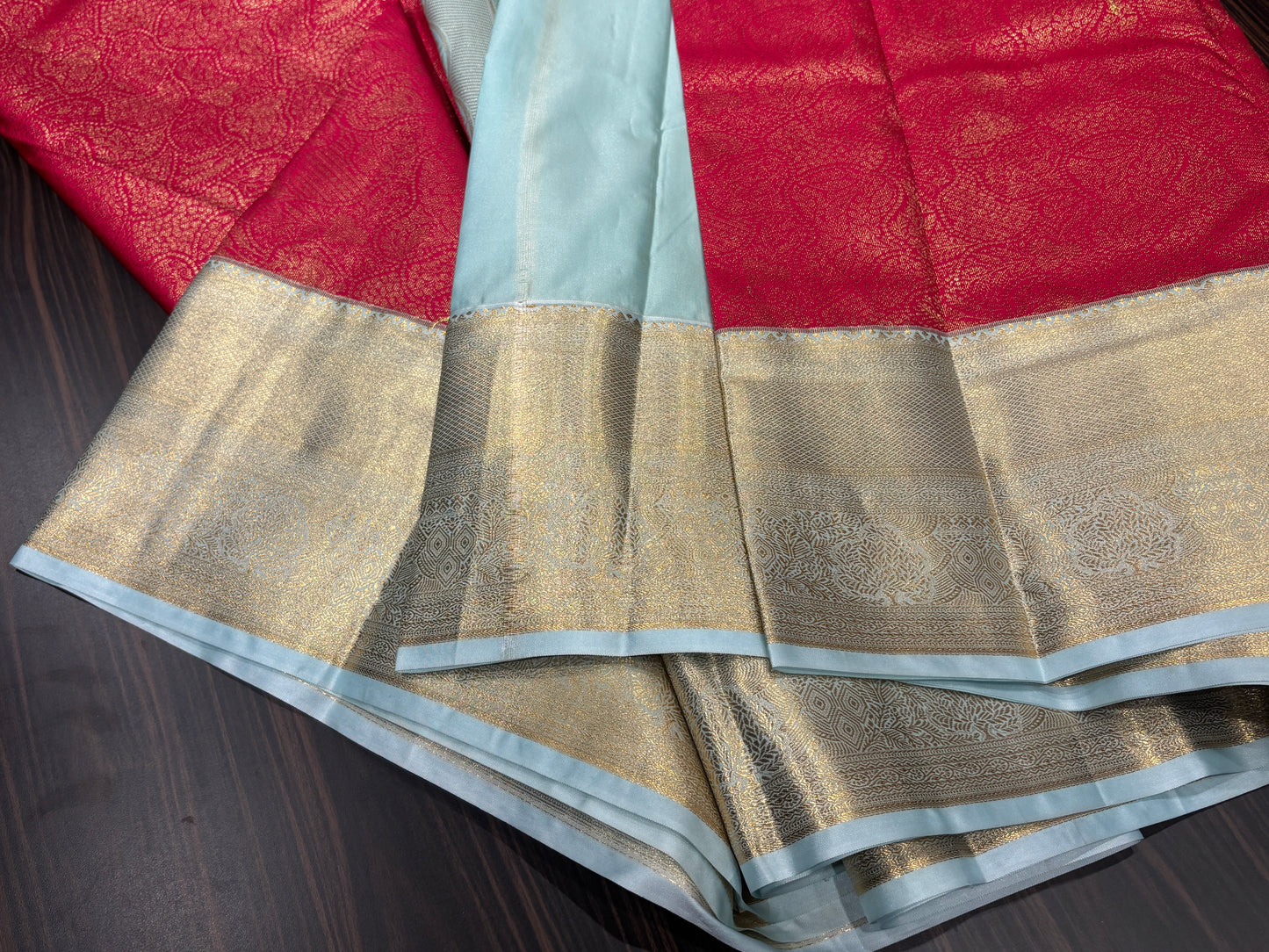 Semi Kanchipuram silk