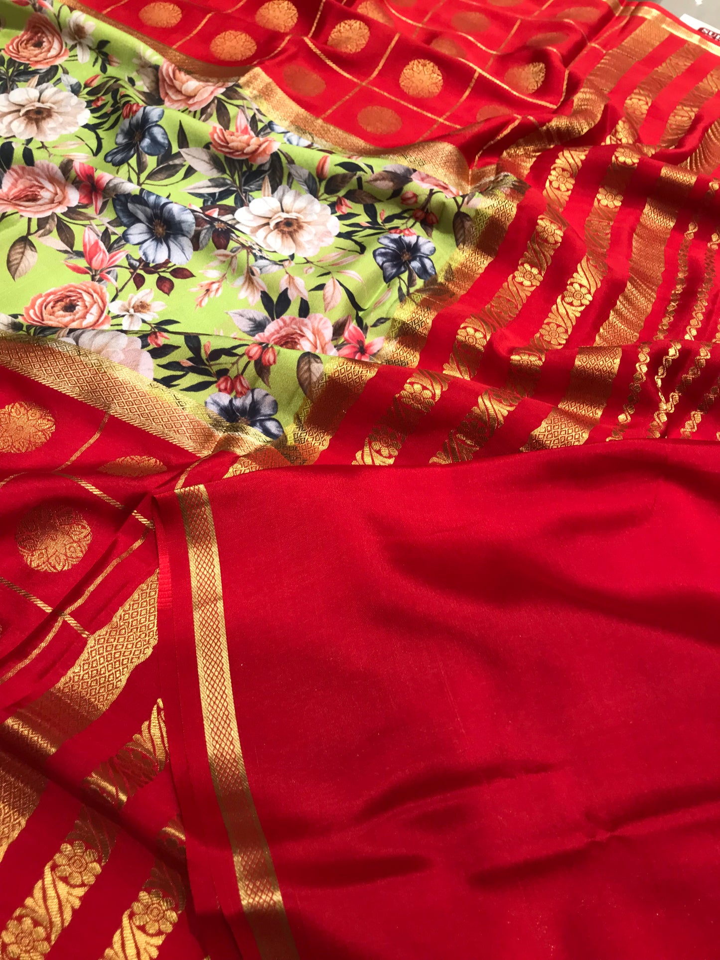Pure Mysore silk