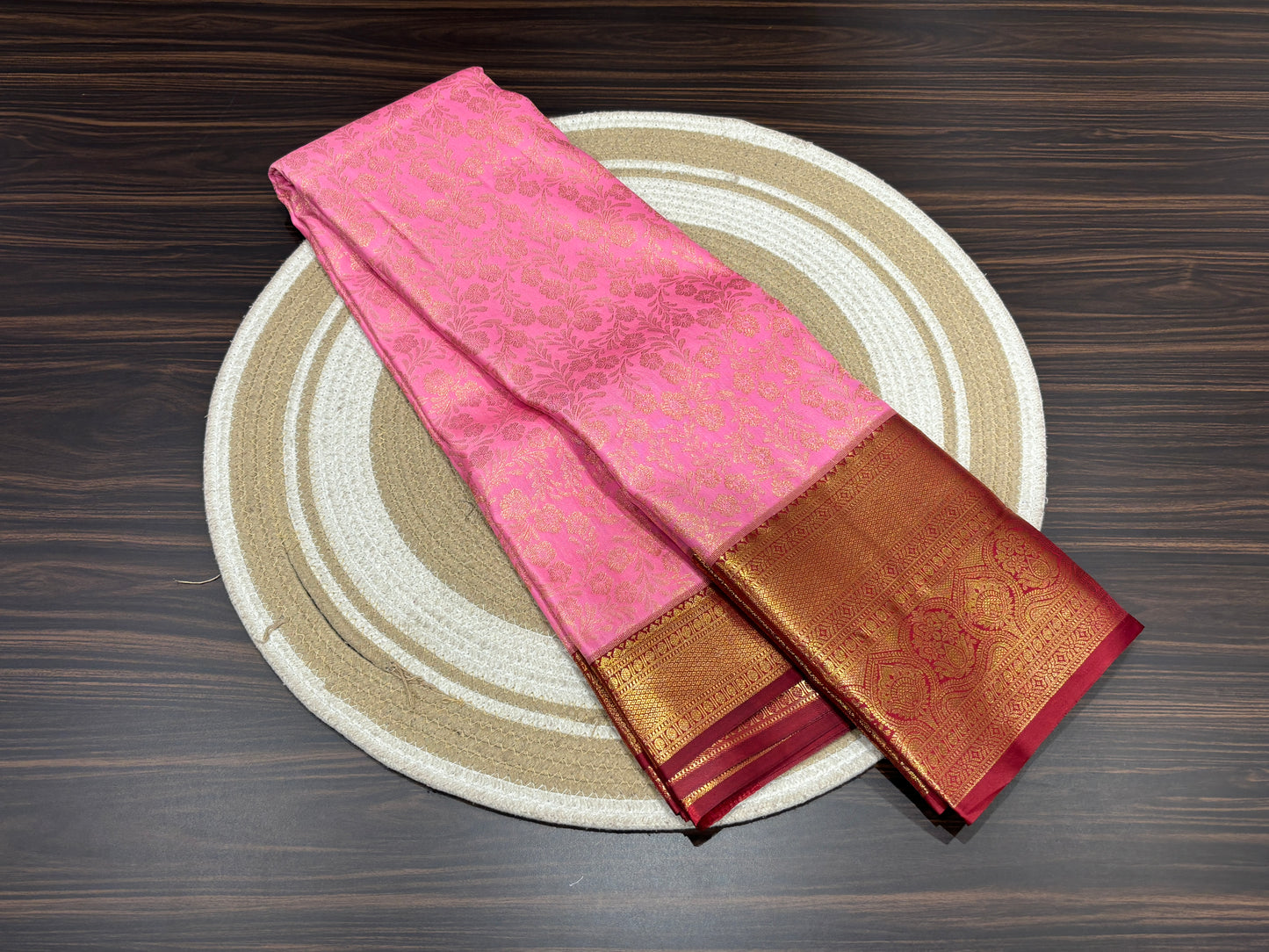Semi Kanchipuram silk