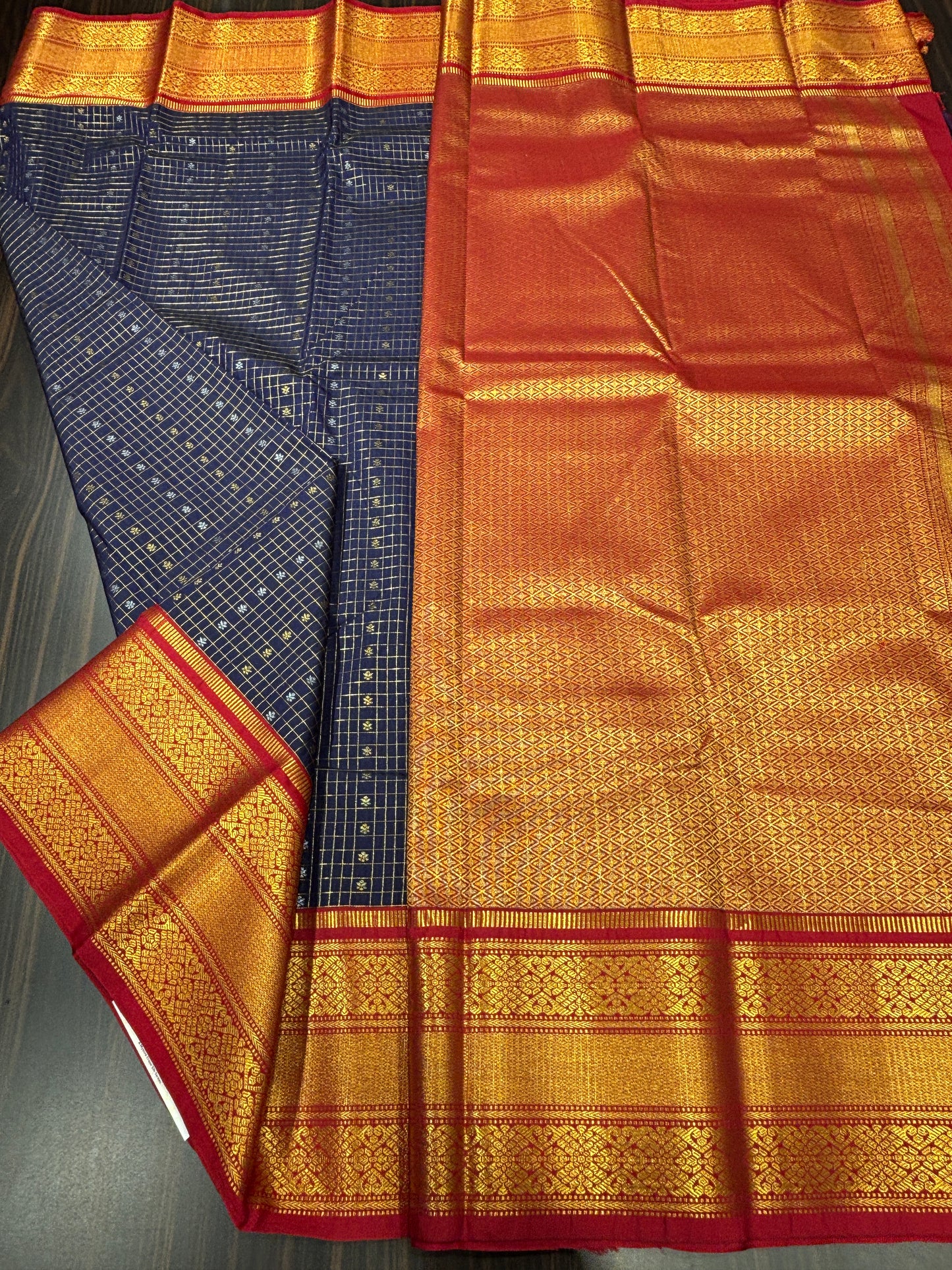 Semi Kanchipuram silk