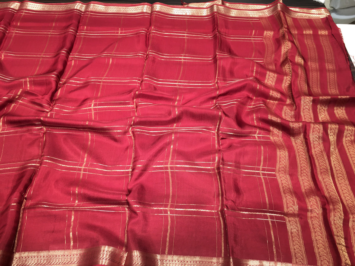 Semi Mysore Crape Silk