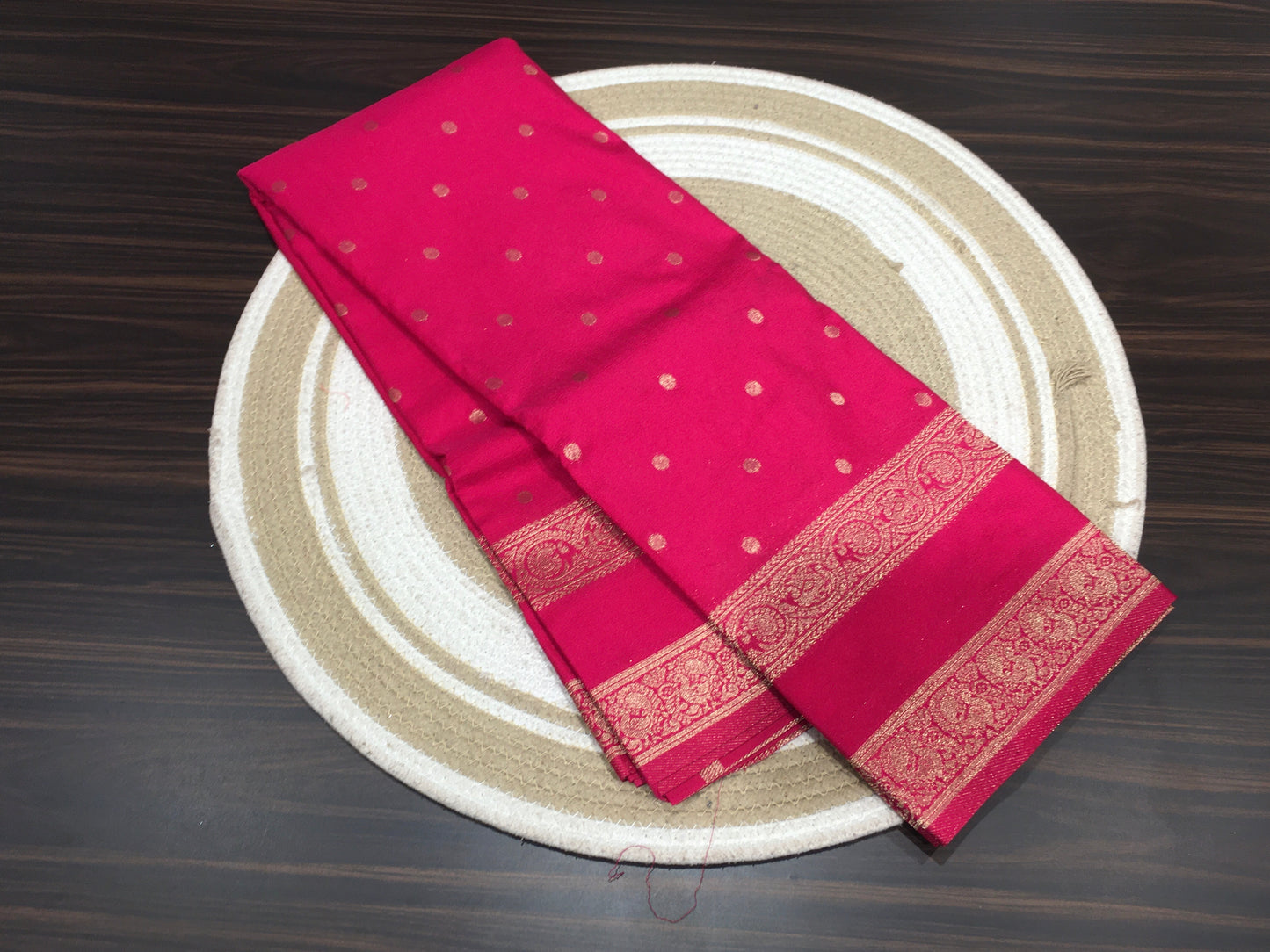Soft crape saree