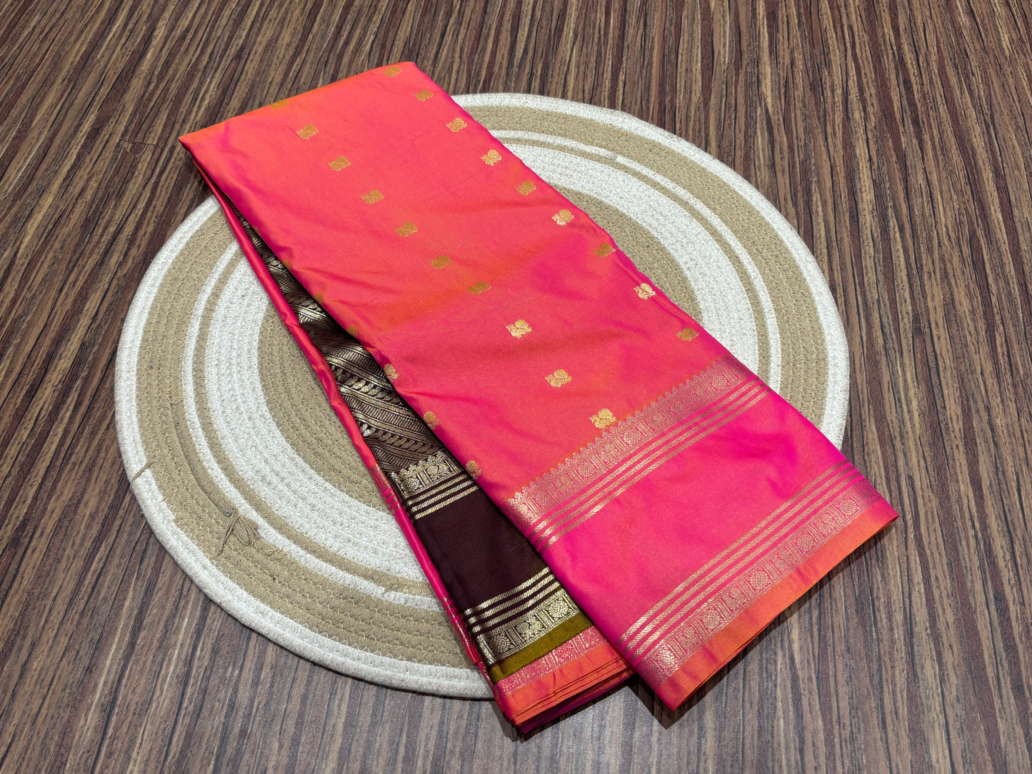 Semi Kanchipuram silk