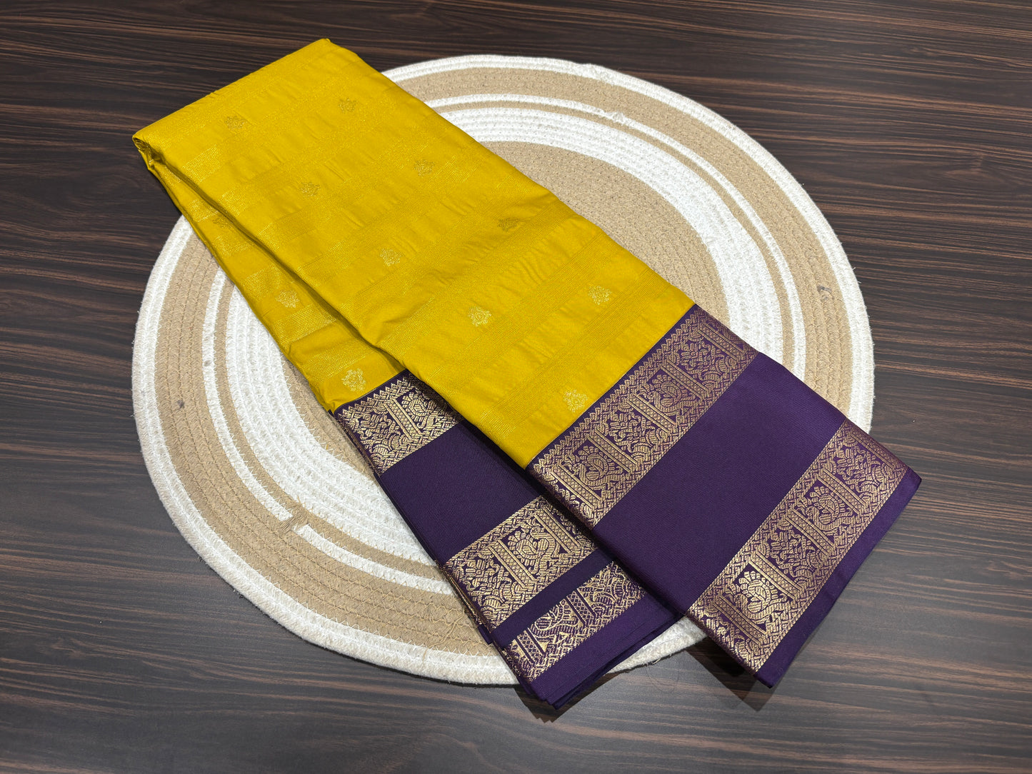 Semi Kanchipuram silk