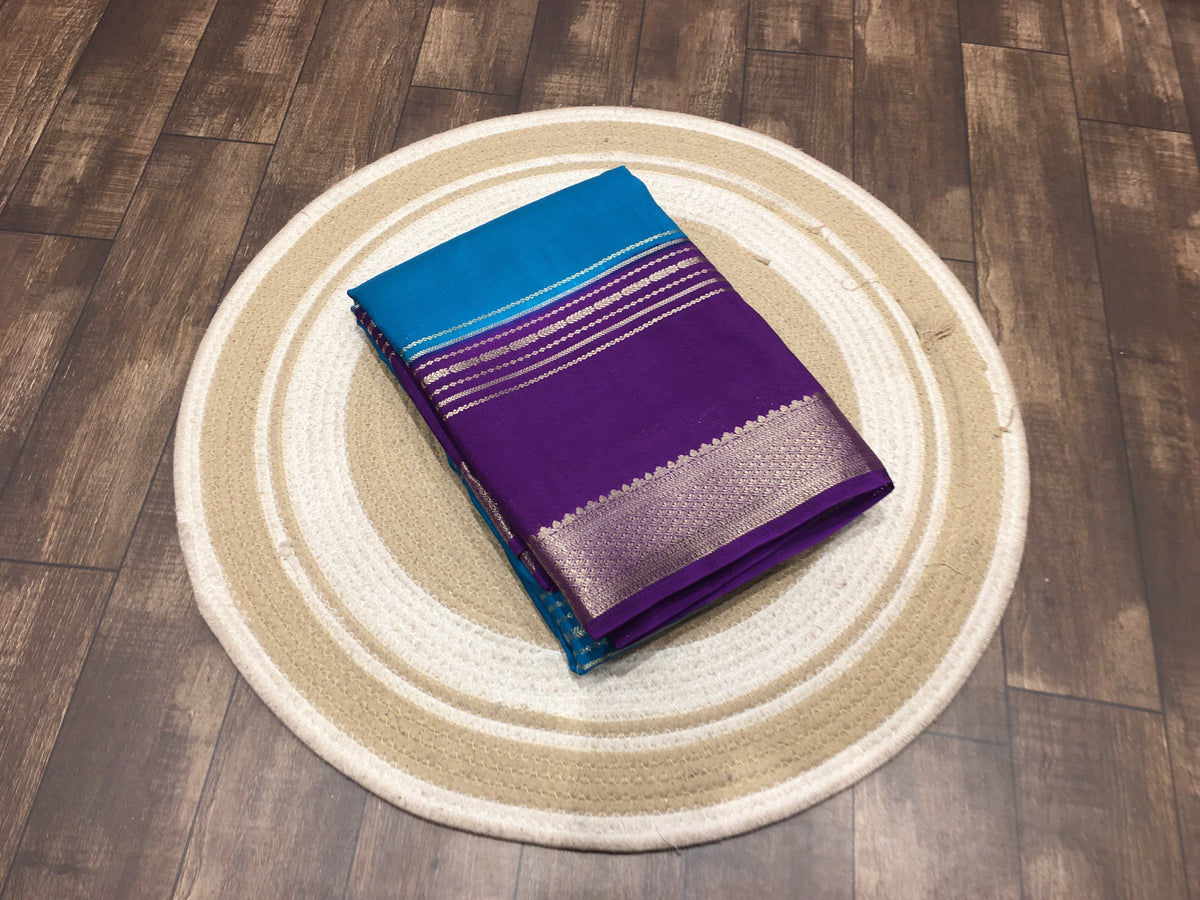 Semi Mysore Crape Silk
