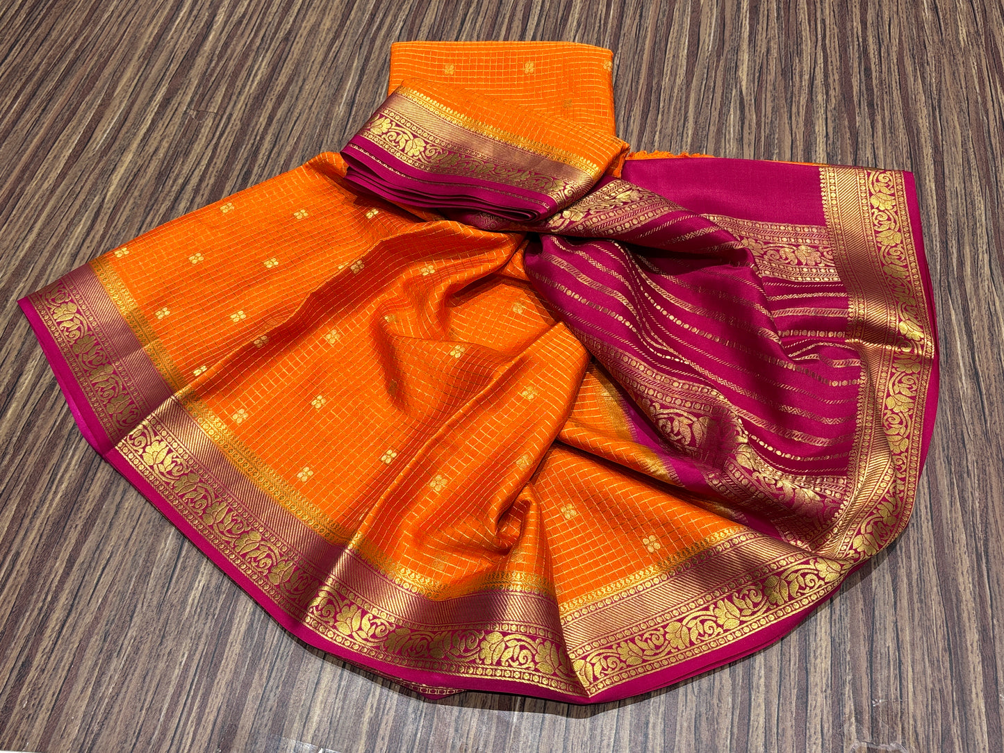 Pure Mysore silk