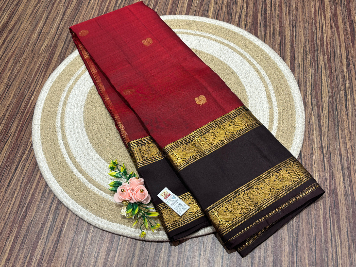 Pure Kanchipuram silk