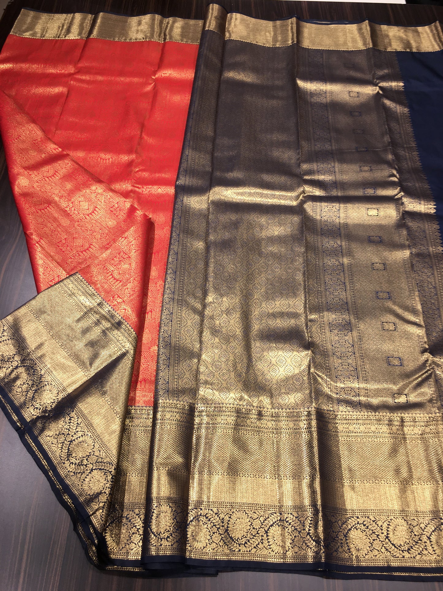 Semi Kanchipuram silk