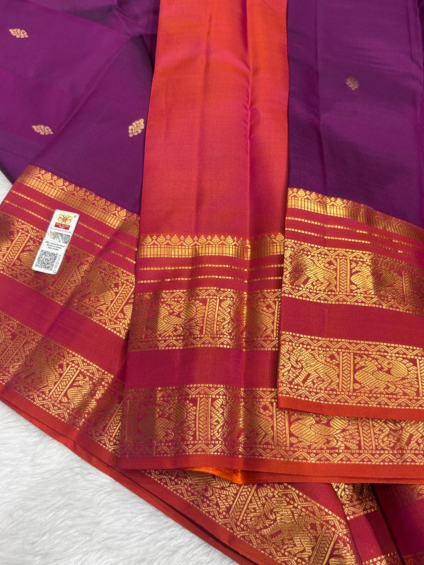 Pure Kanchipuram silk