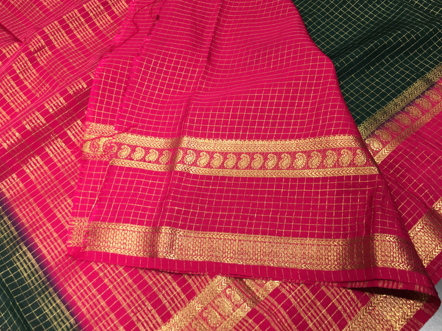 Semi Mysore crape