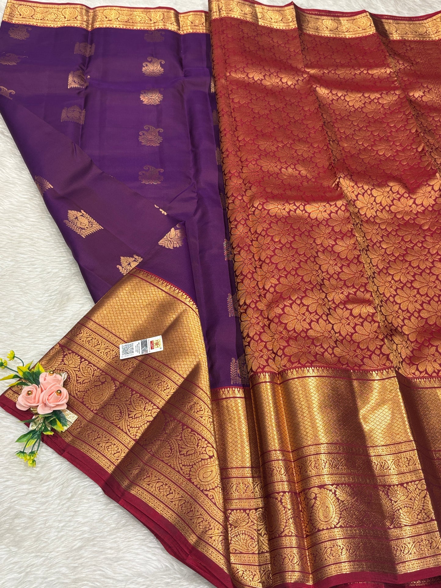Pure Kanchipuram silk