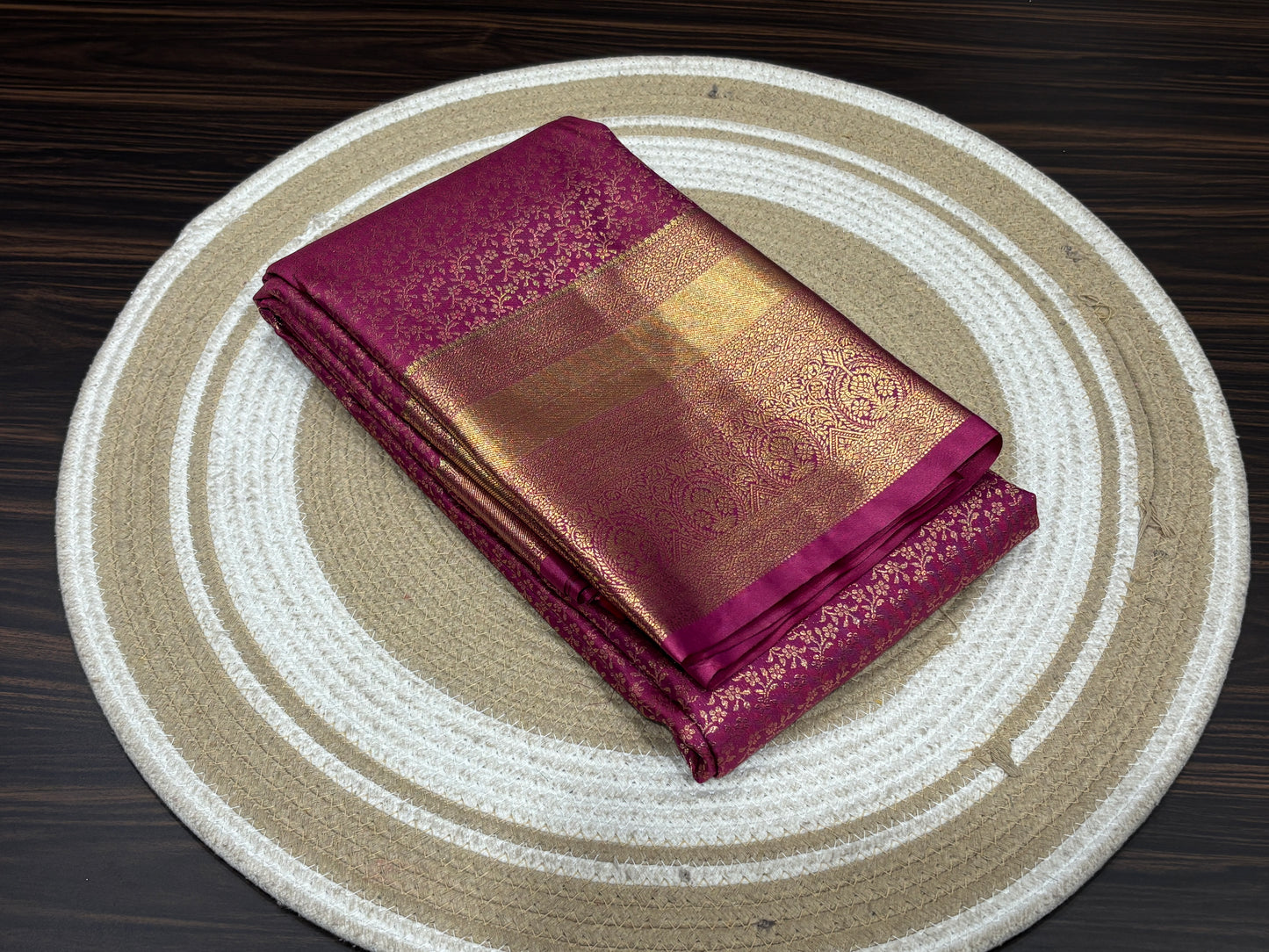 Semi Kanchipuram silk