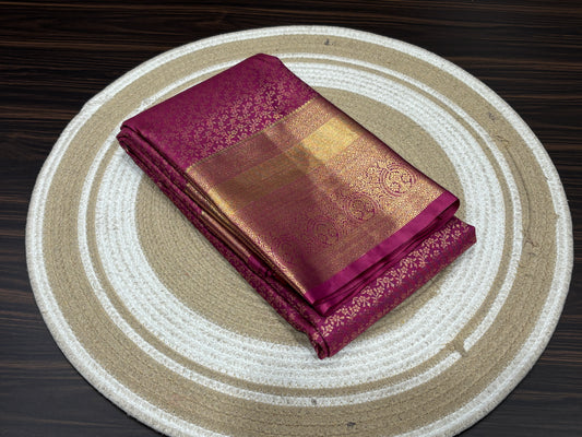 Semi Kanchipuram silk