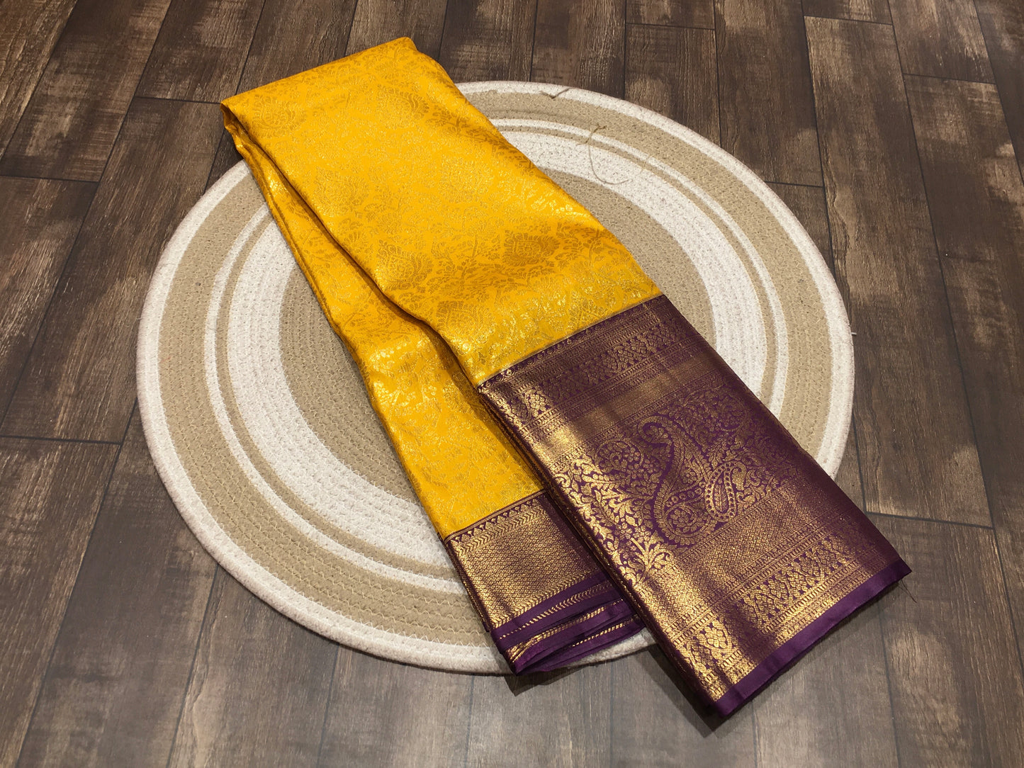 Semi Kanchipuram silk