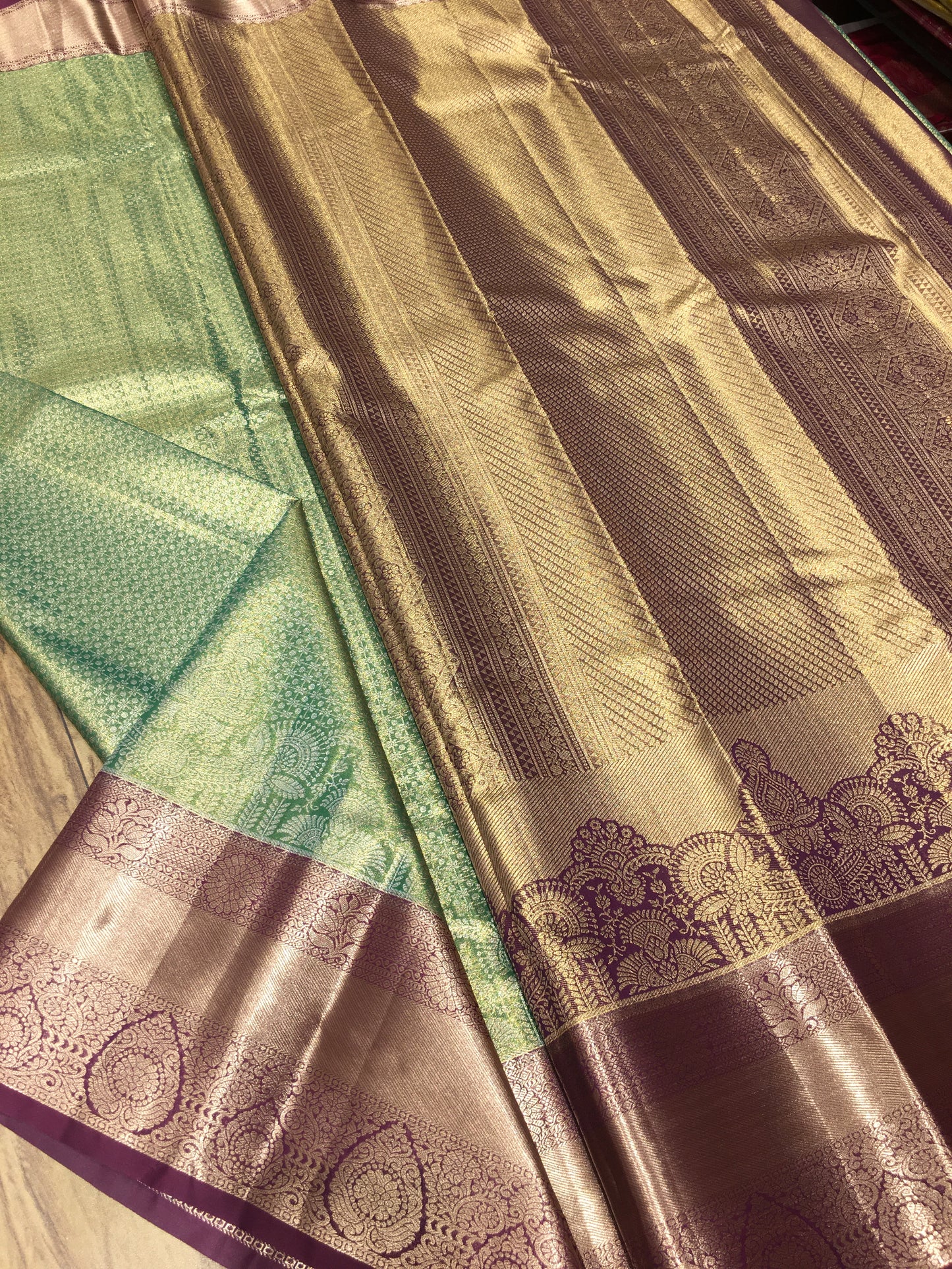 Semi Kanchipuram tissue