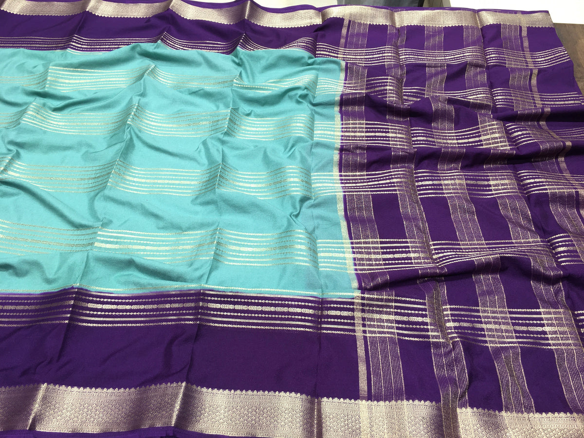 Semi Mysore Crape Silk
