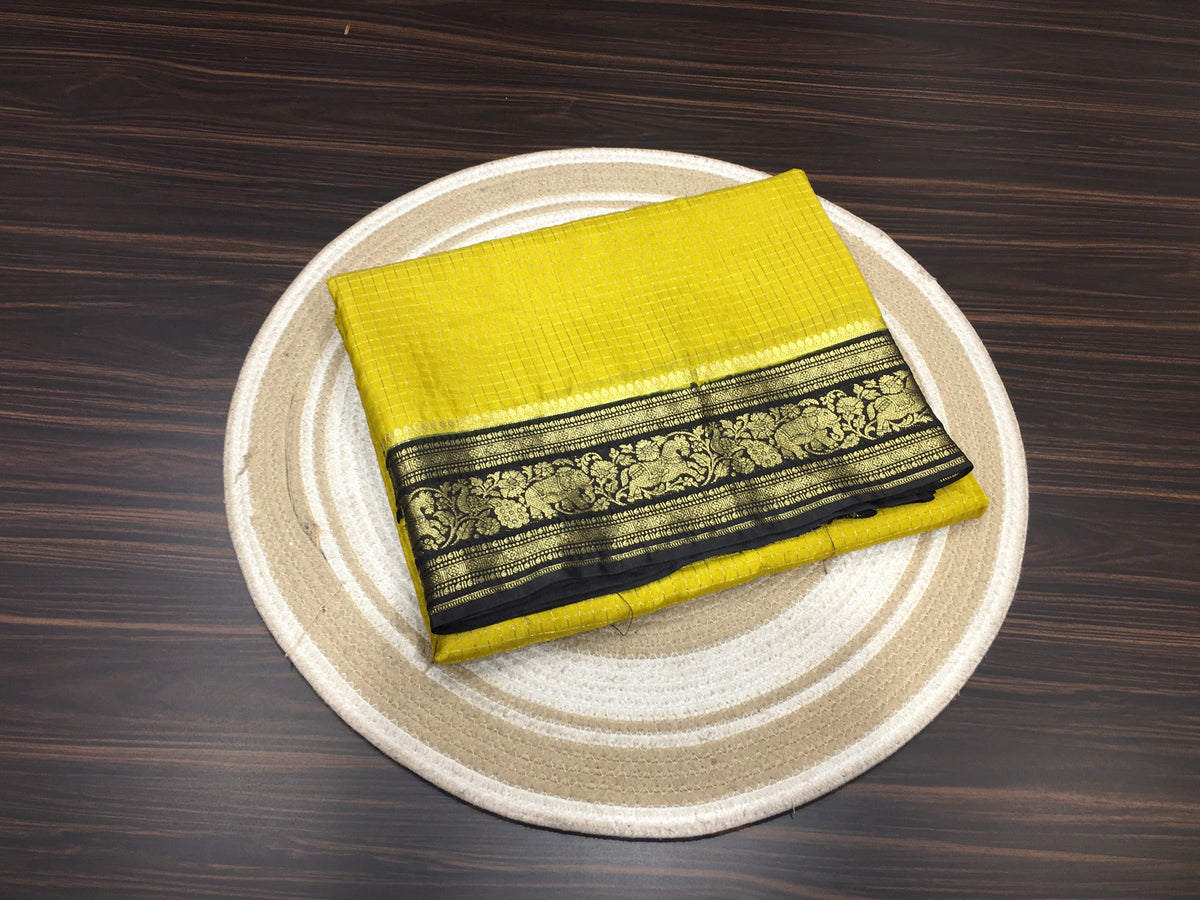 Semi Mysore Crape Silk