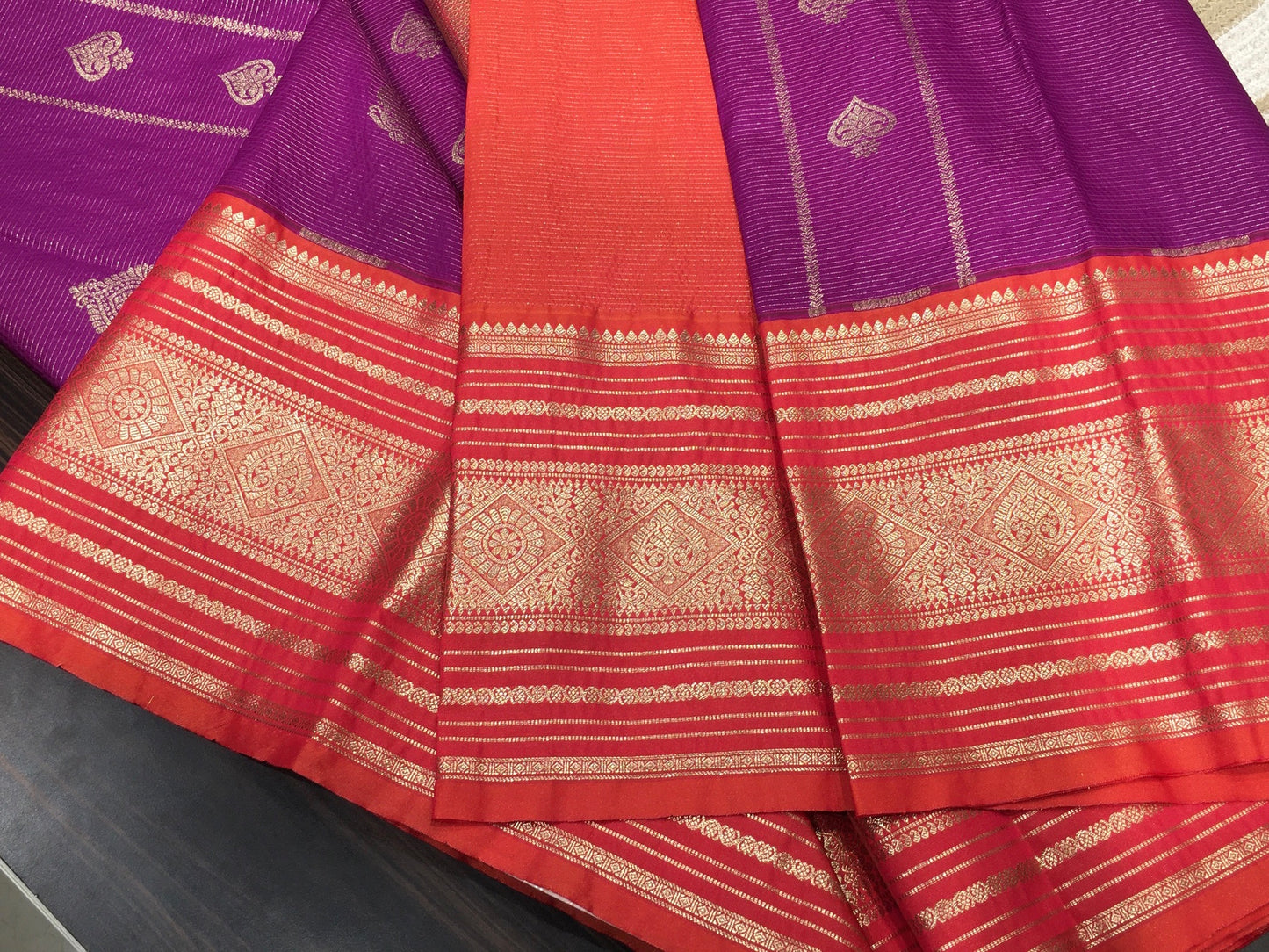 Semi Kanchipuram silk
