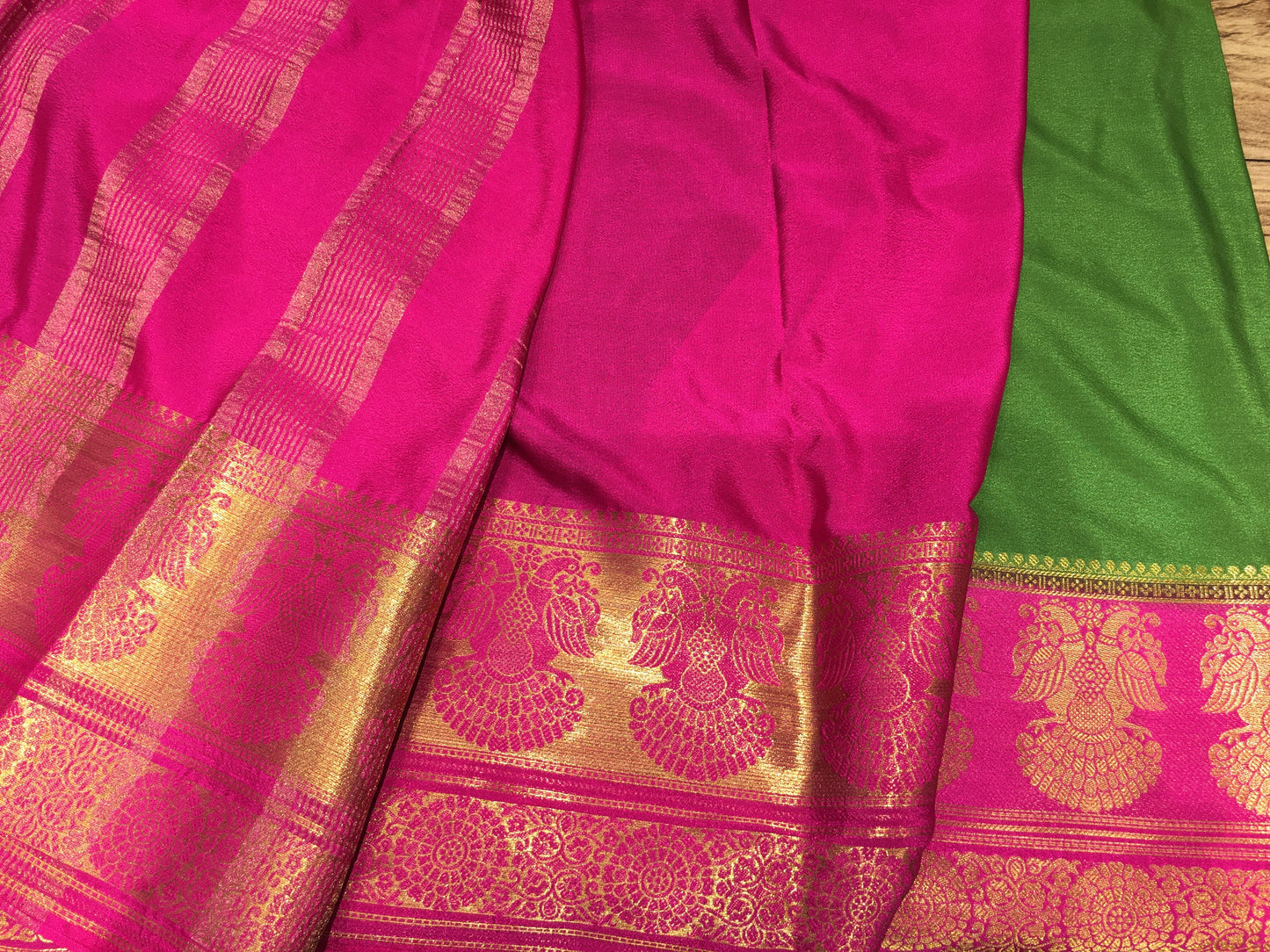 Semi Mysore Crape Silk