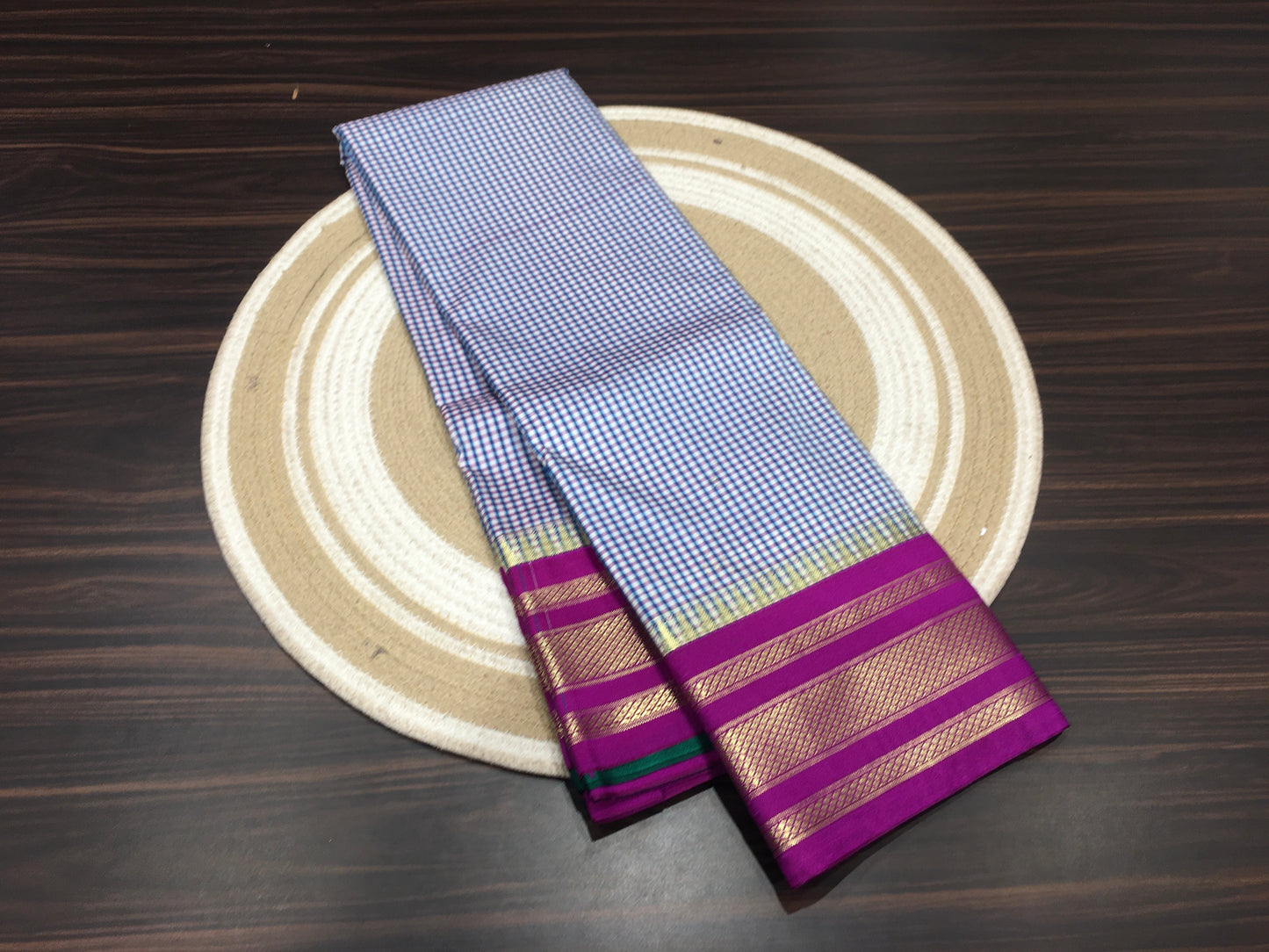 Semi Kanchipuram silk