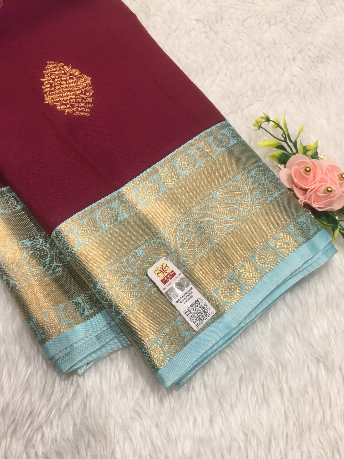 Pure Kanchipuram silk