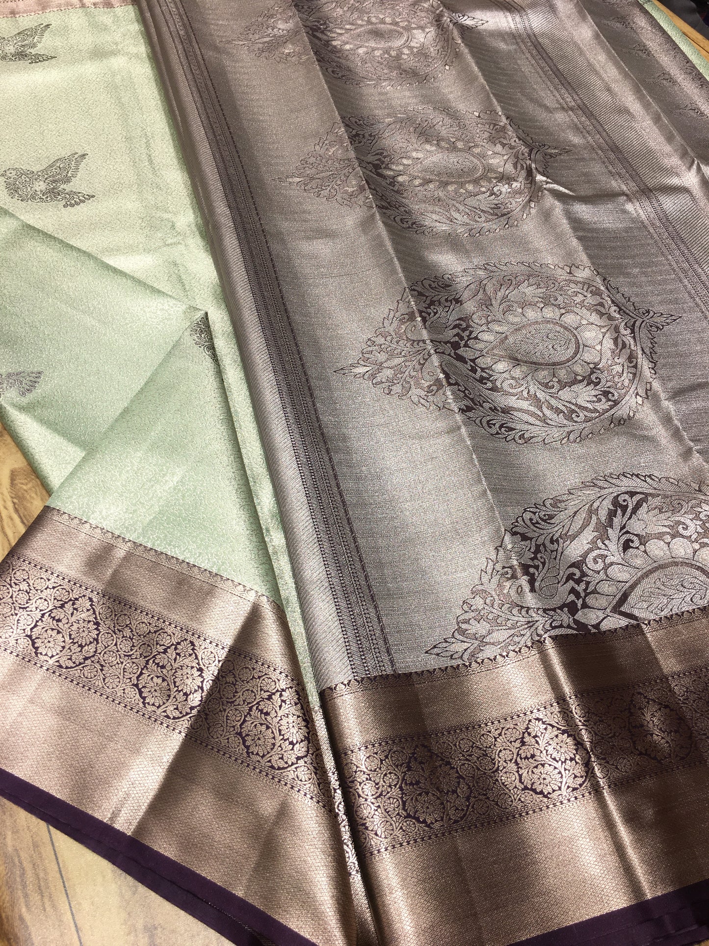 Semi Kanchipuram tissue