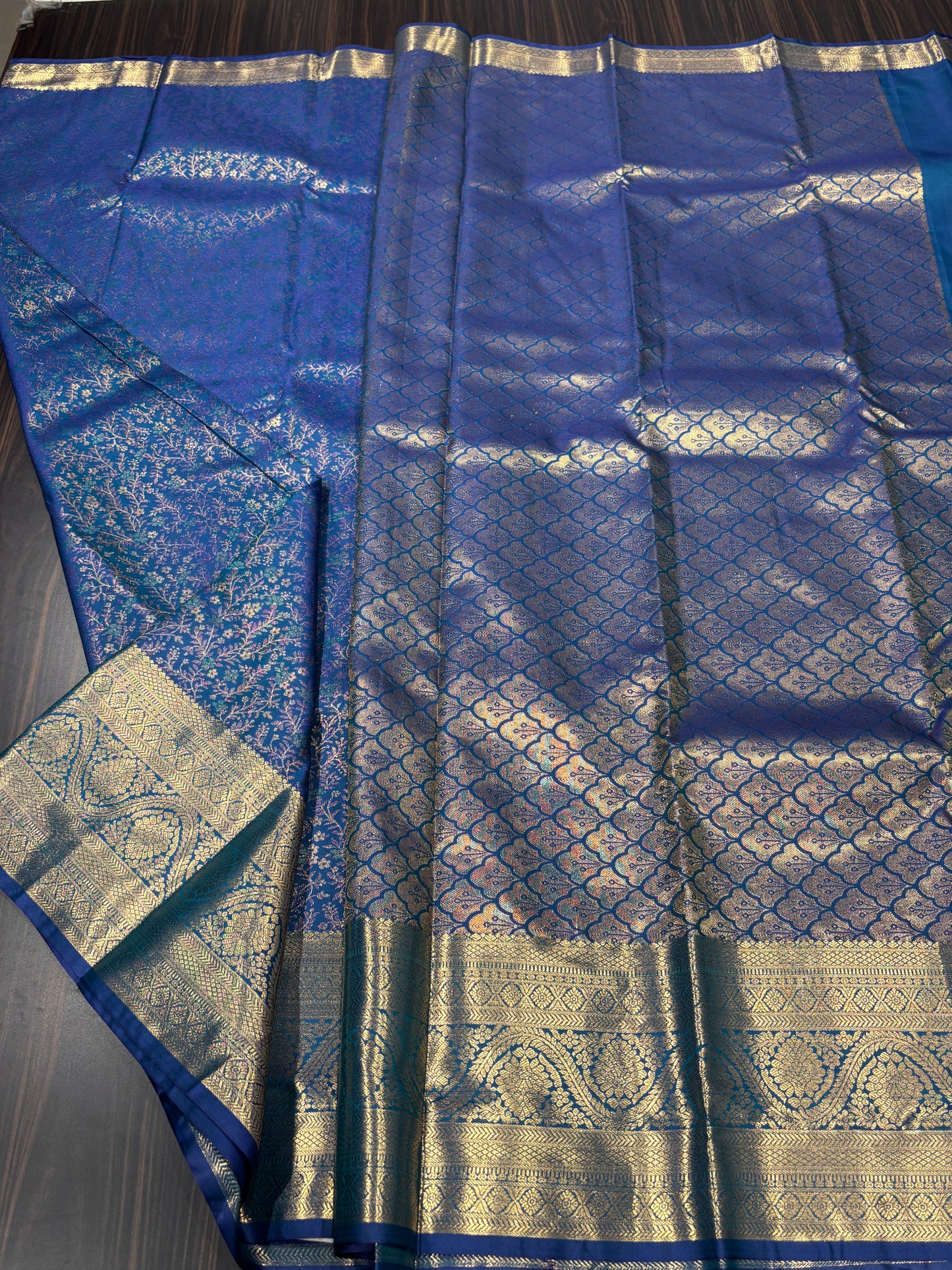 Semi Kanchipuram silk