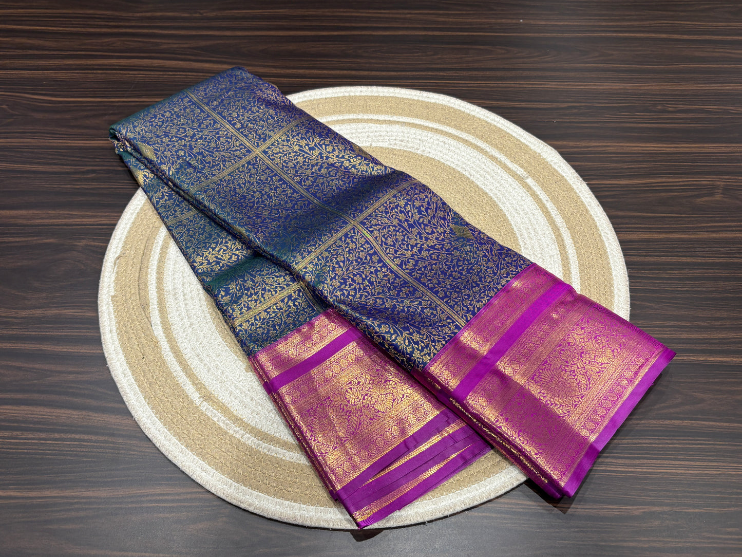Semi Kanchipuram silk