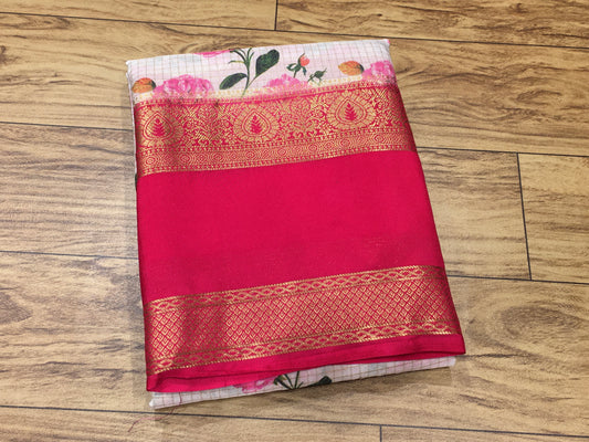 Semi Mysore Crape Silk