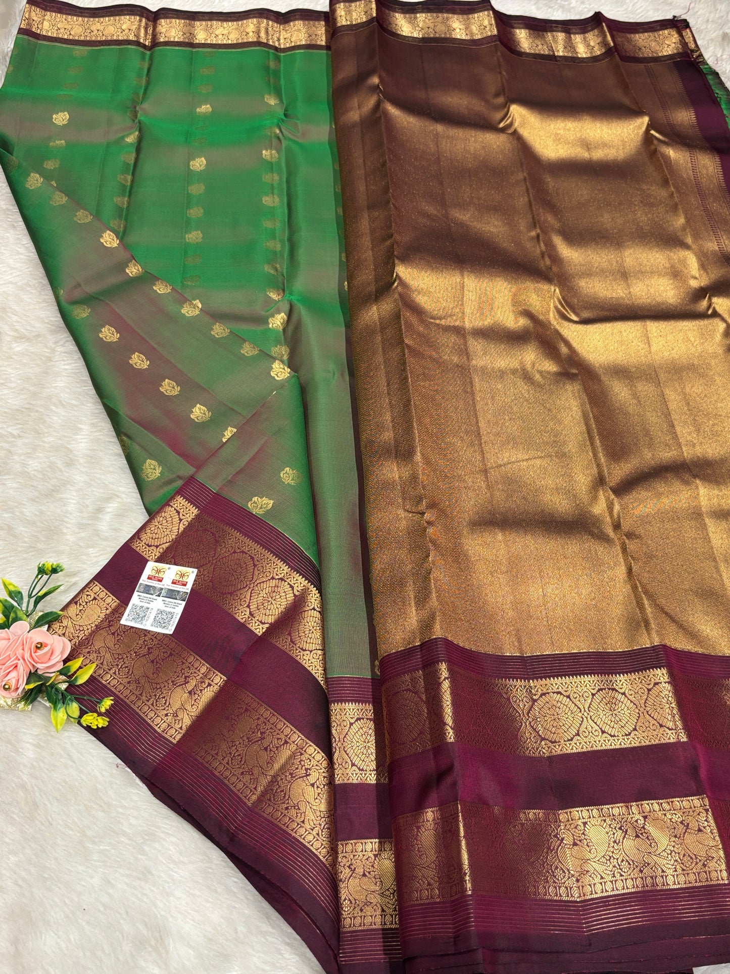 Pure Kanchipuram silk