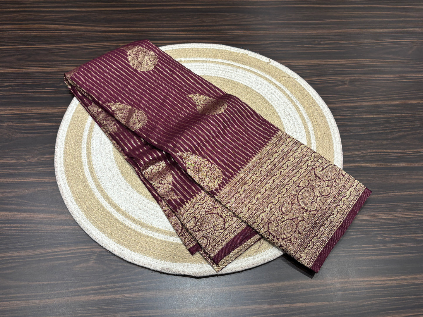 Soft crape saree