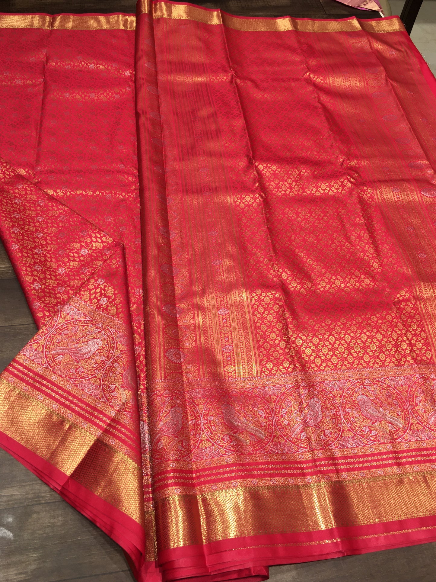 Semi Kanchipuram silk