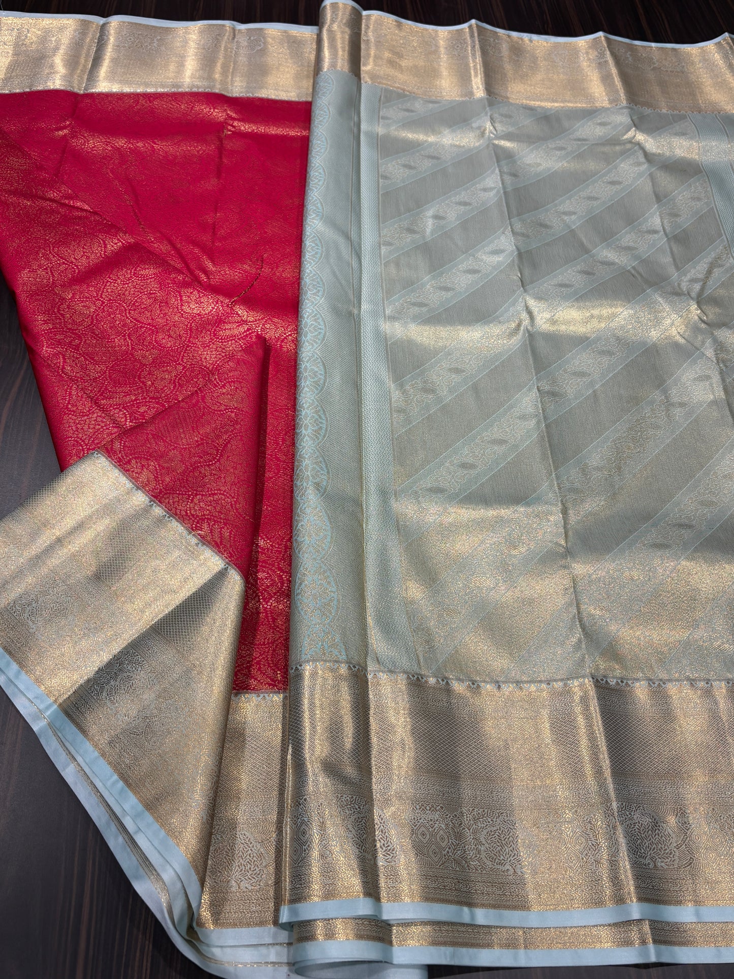 Semi Kanchipuram silk
