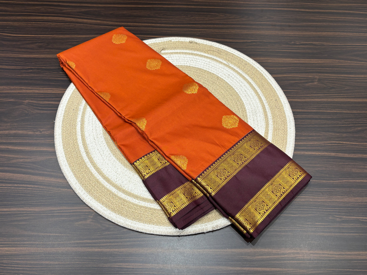 Semi Kanchipuram silk