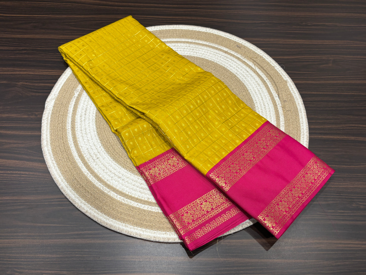 Semi Kanchipuram silk