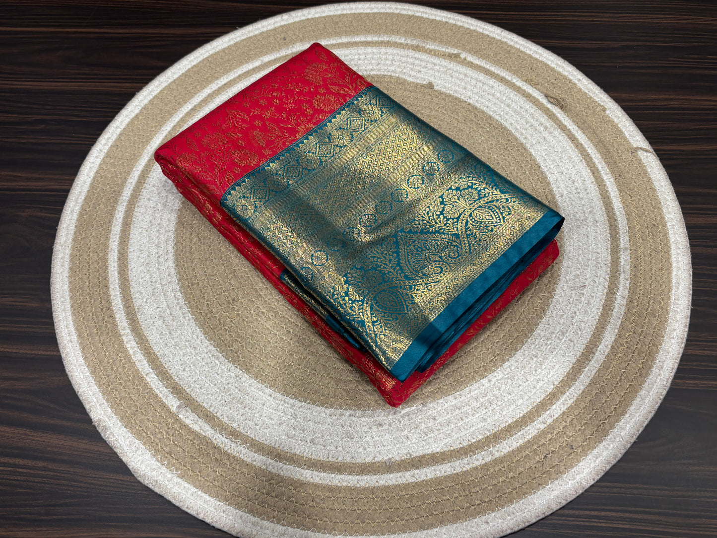 Semi Kanchipuram silk
