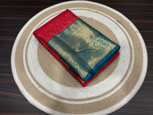 Semi Kanchipuram silk