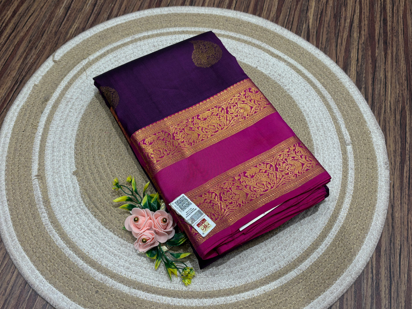 Pure Kanchipuram silk