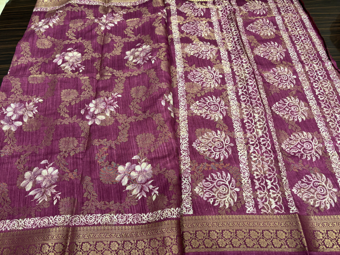 Malbery silk saree