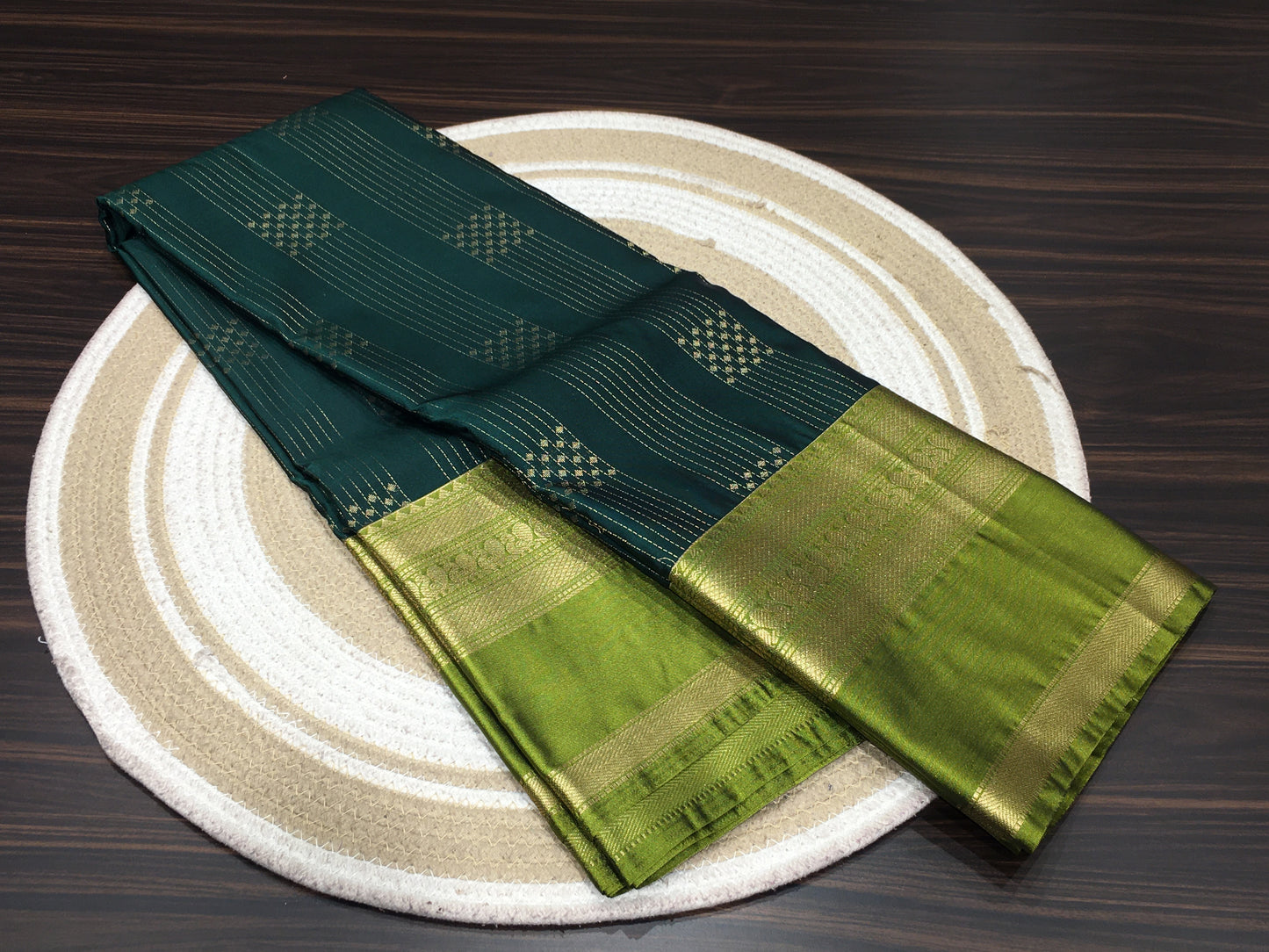 Semi Kanchipuram silk