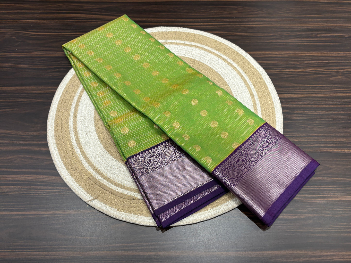 Semi Kanchipuram silk