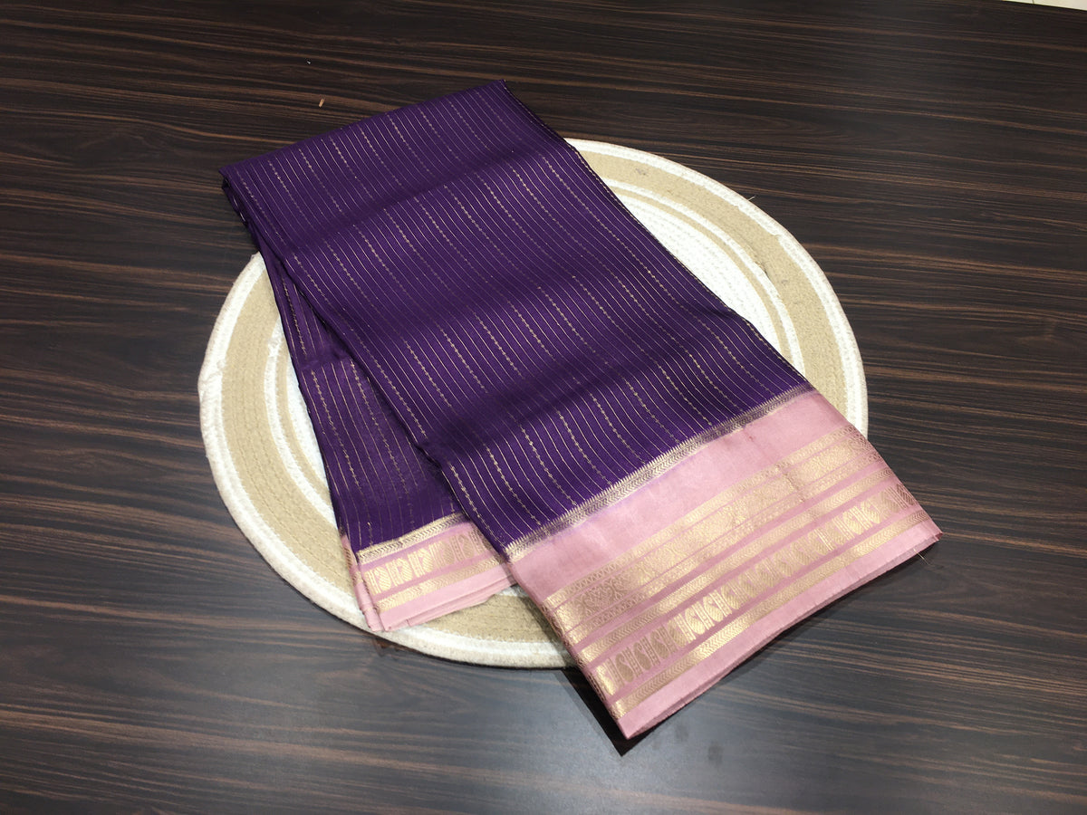Semi Mysore Crape Silk