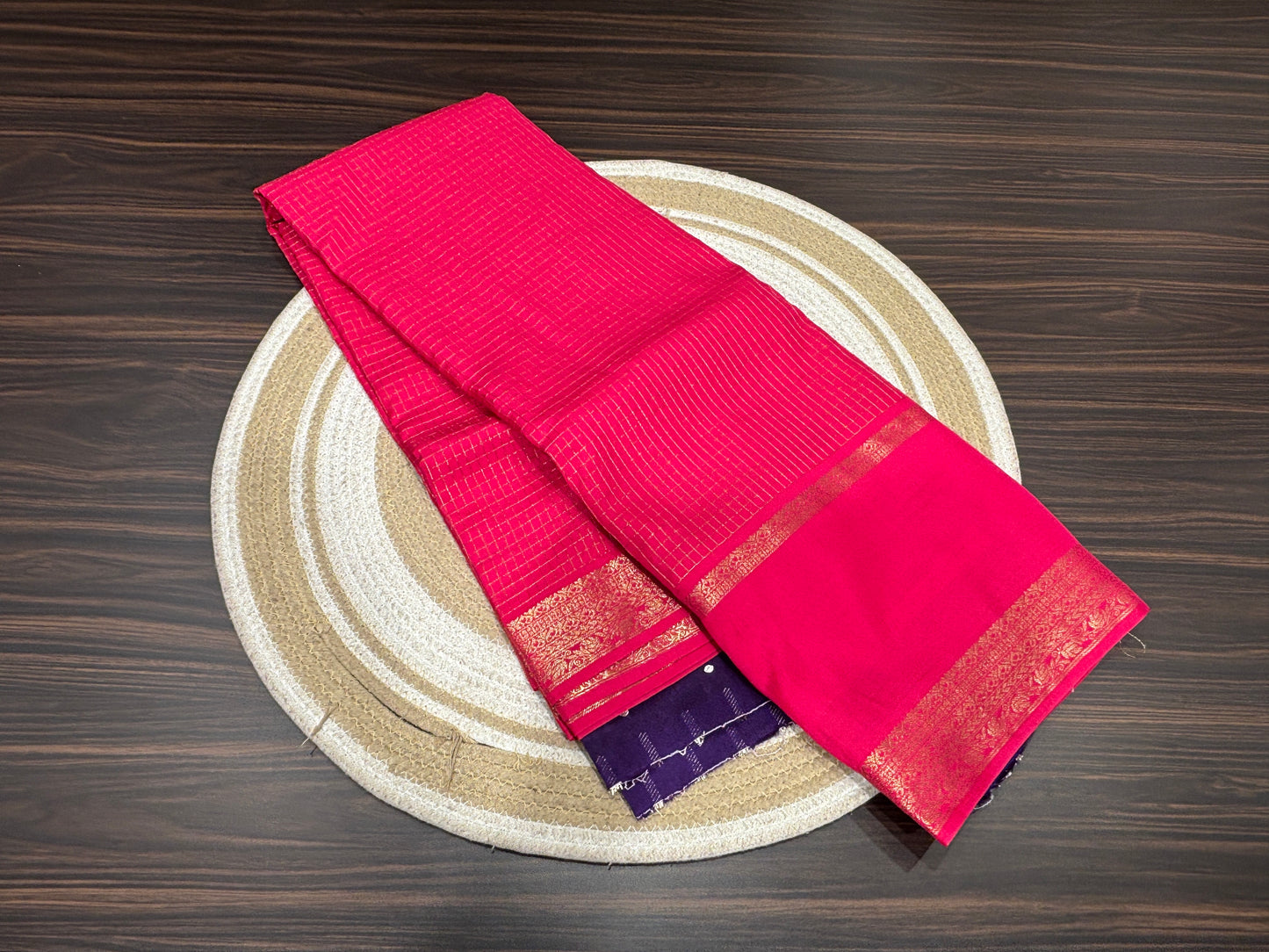 Semi Mysore crape