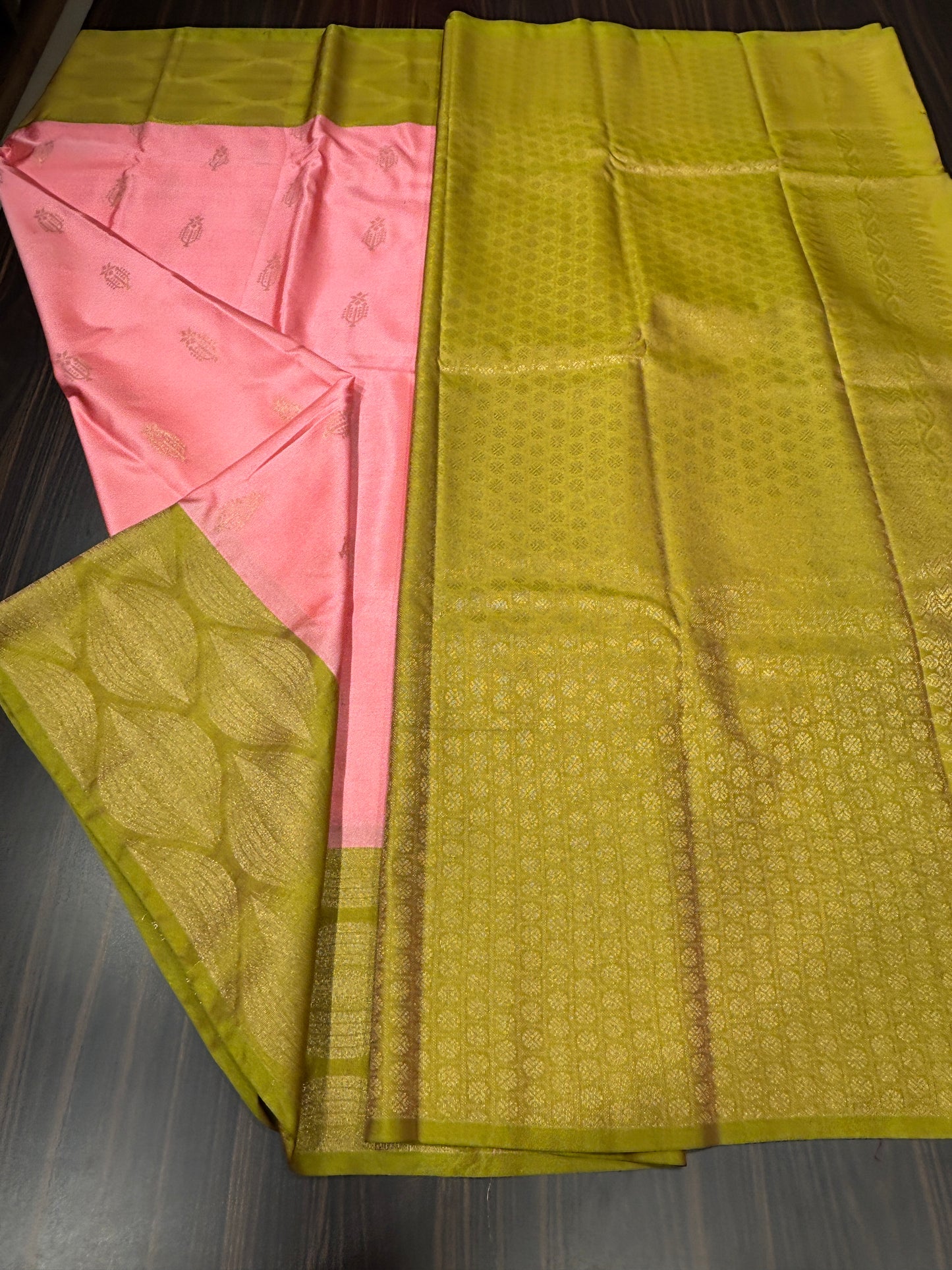 Semi Kanchipuram silk