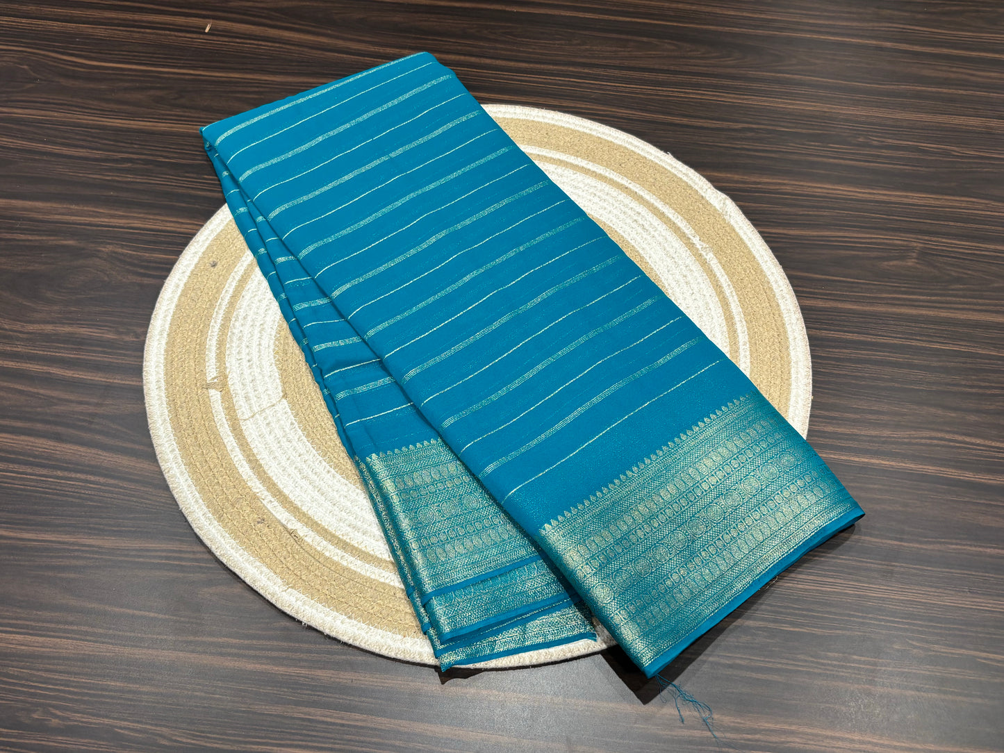 Mysore crape saree