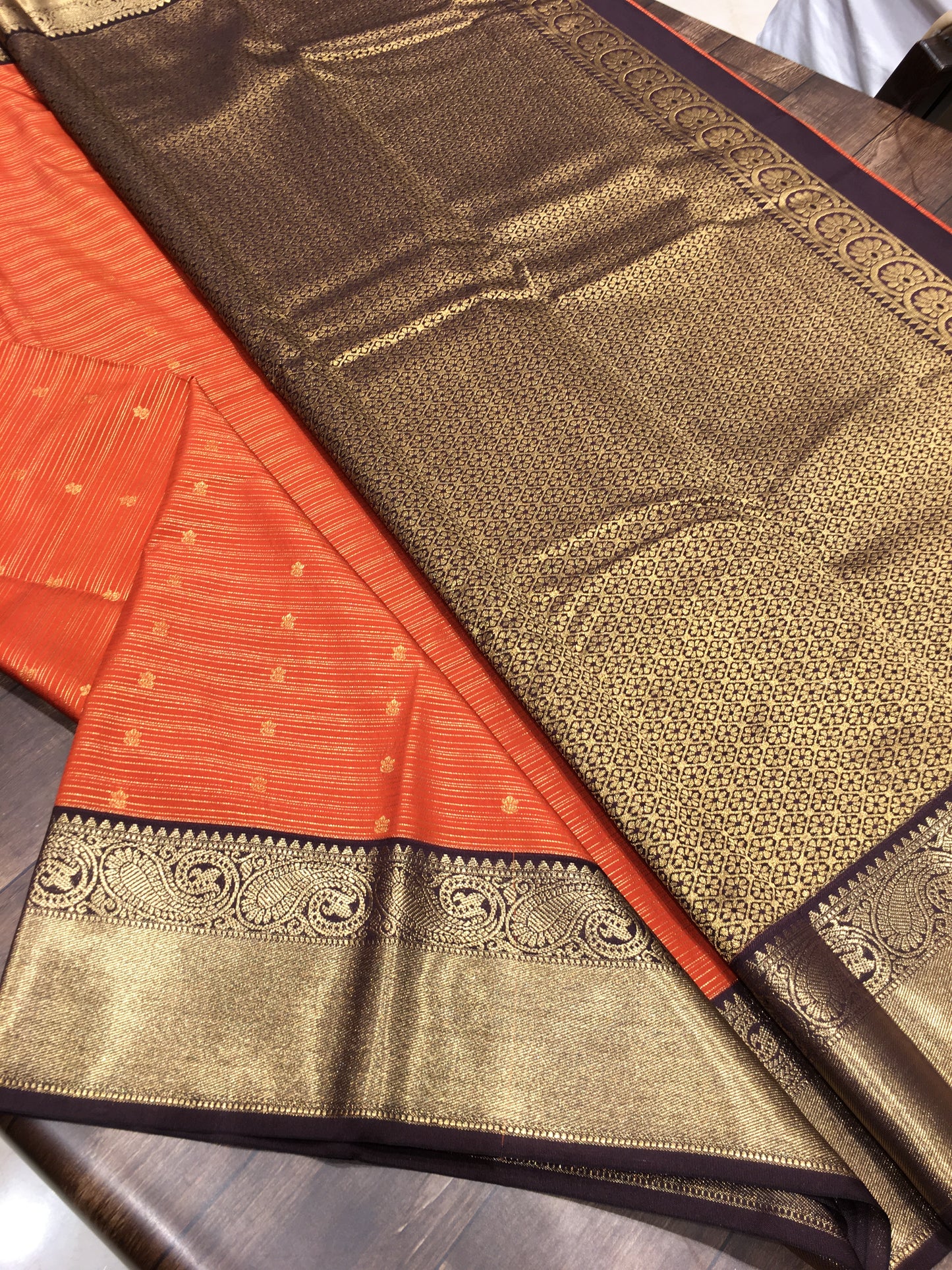 Semi Kanchipuram silk
