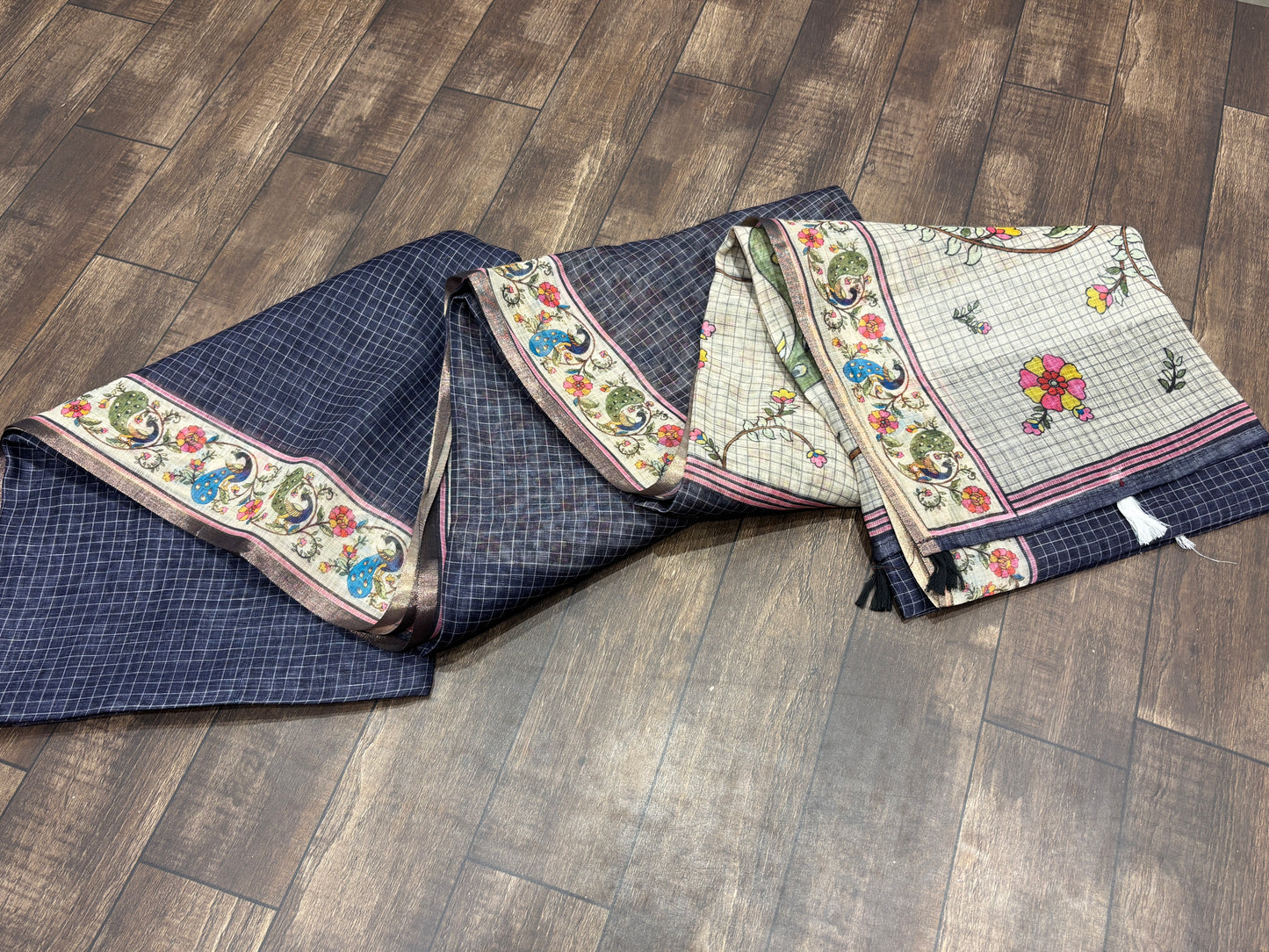 Fancy cotton saree