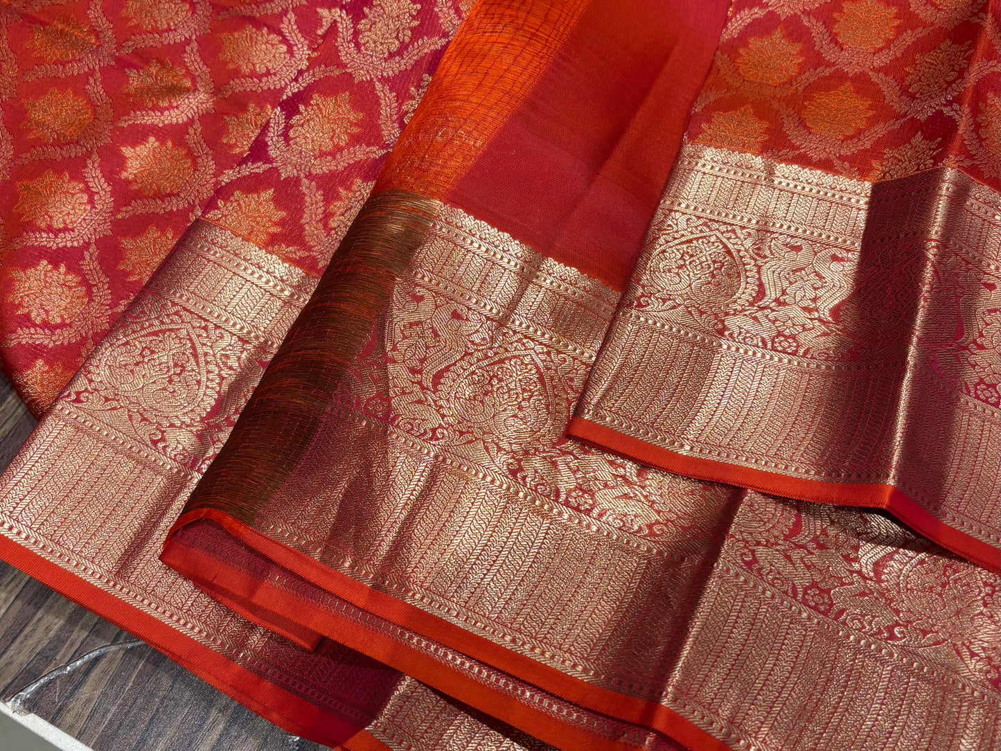 Pure Kanchipuram Brocade Silk