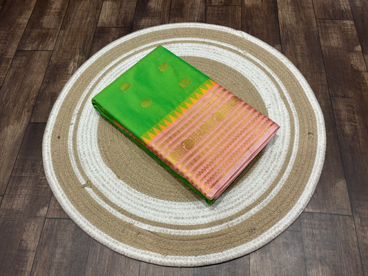 Semi Kanchipuram silk