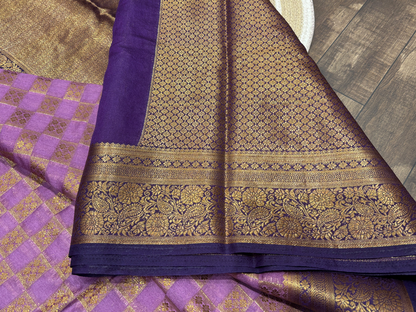 Raw silk saree